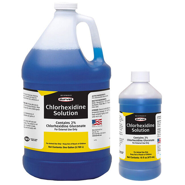 Durvet Chlorhexidine 2% Solution - Gallon image number null