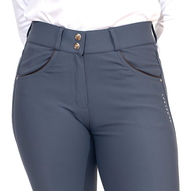 KL Select Women's Gabrielle Full Seat Breech - Slate/Espresso image number null