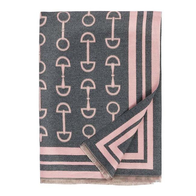 AWST International Acrylic Cashmere Scarf/Shawl - Bit Print image number null