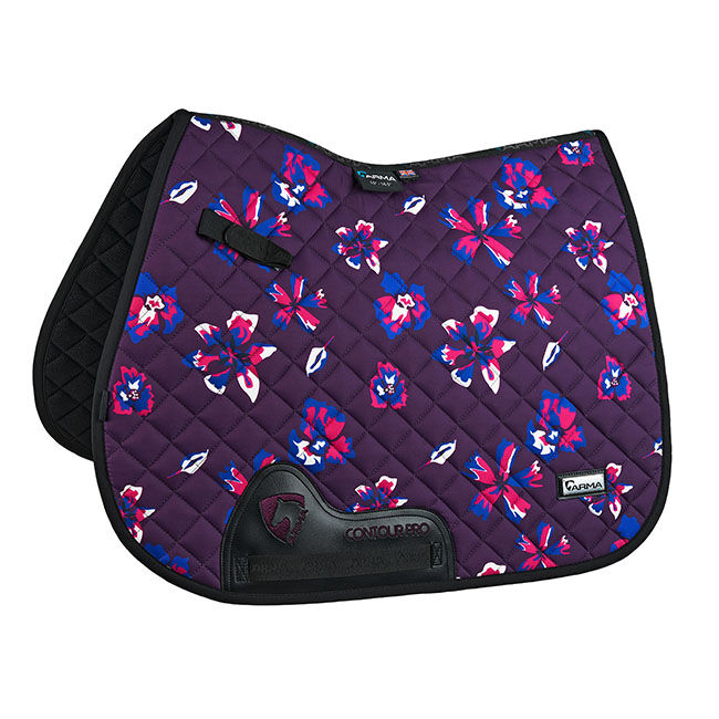 Shires ARMA Hyde Park Saddle Pad - Flower image number null