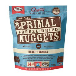 Primal Freeze Dried Rabbit Nuggets Cat Food