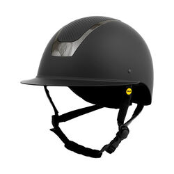 Equinavia Crown Riding Helmet with MIPS - Black/Gunmetal
