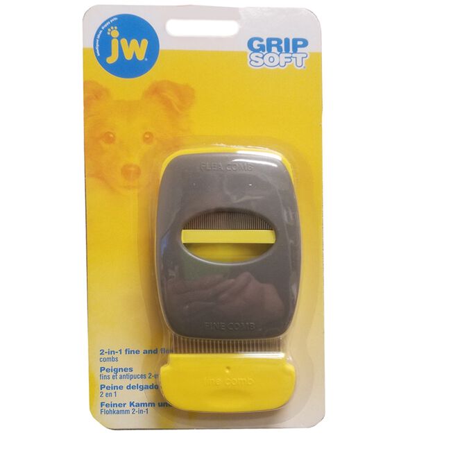 JW Gripsoft Flea & Fine Comb for Pets  image number null