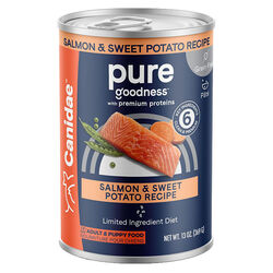 Canidae PURE Limited Ingredient Dog Food - Salmon & Sweet Potato Recipe - 13 oz