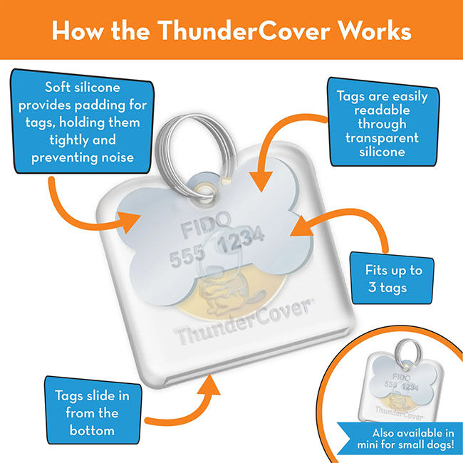 ThunderWorks ThunderCover Dog Tag Silencer image number null