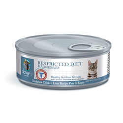 Dave's Pet Food Restricted Diet Cat Food - Low Magnesium - Chicken Pate Recipe in Gravy - 5.5 oz