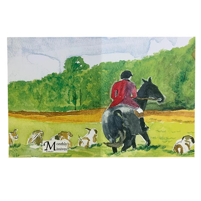 Monthly Missives Blank Notecards - 10-Count - Huntsman image number null