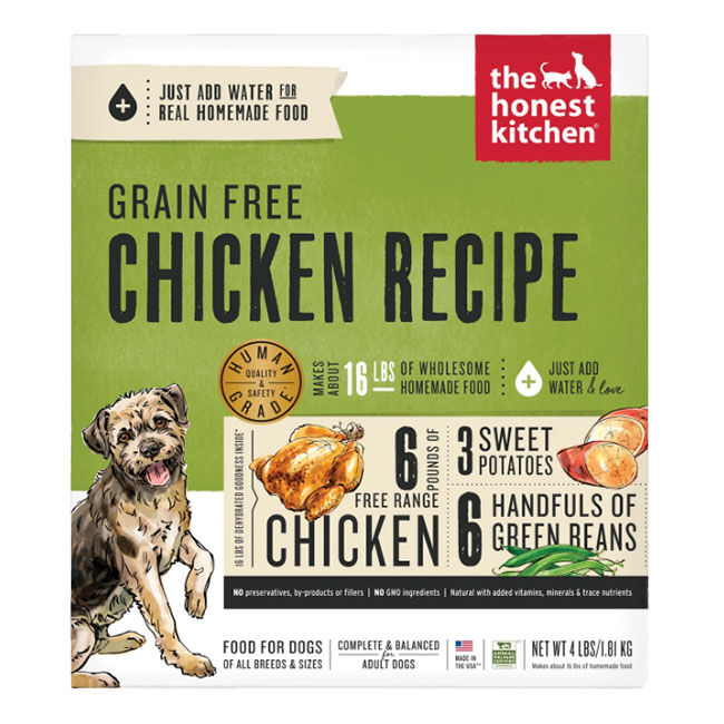The Honest Kitchen Dehydrated Grain-Free Dog Food - Chicken Recipe image number null