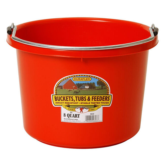 Little Giant DuraFlex Plastic Pail - 8-Quart Capacity image number null