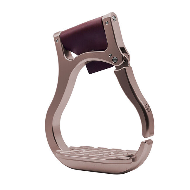 Innova Riding Wild Dynamic Western Angled Stirrups - Brown image number null