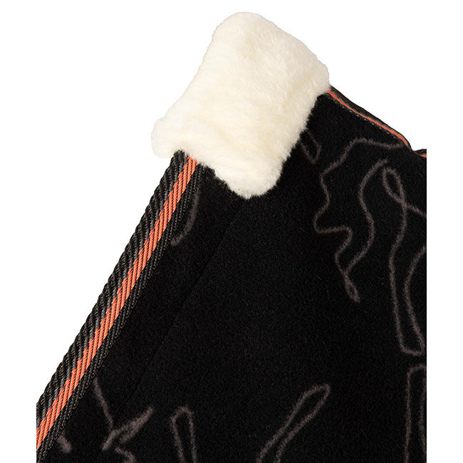Horze Pegasus Pony Fleece Cooler - Caviar image number null