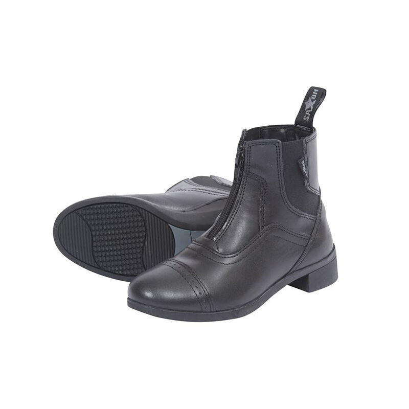 Black All Sizes Saxon Kids Syntovia Boots Jodhpur 