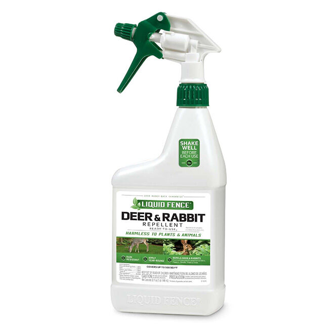 Liquid Fence Deer & Rabbit Repellent Spray - 32 oz image number null