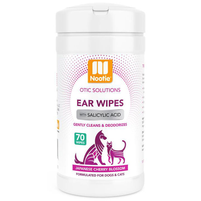 Nootie Ear Wipes with Salicylic Acid - Cherry Blossom image number null
