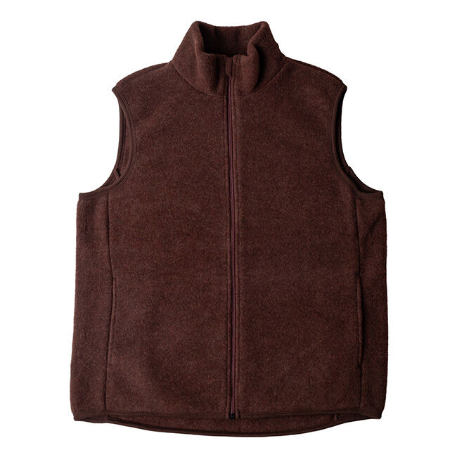 Engel Men's 100% Wool Vest - Cinnamon Melange image number null