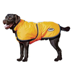 WeatherBeeta Reflective Parka 300D Deluxe Lite Dog Coat - Orange