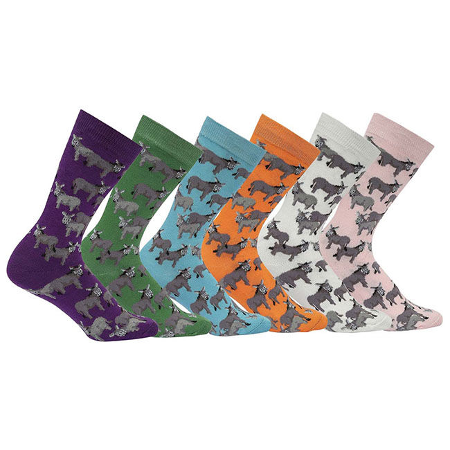 AWST International Socks - Donkey Love - Assorted Colors image number null