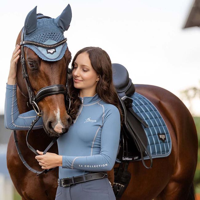 LeMieux Loire Ear Net - Ice Blue image number null