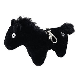 Crafty Ponies Keyring - Black with Black Mane