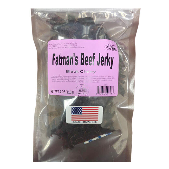 Fatman's Beef Jerky - Black Cherry image number null