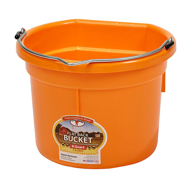 Little Giant DuraFlex Flatback Bucket - 8-Quart Capacity image number null