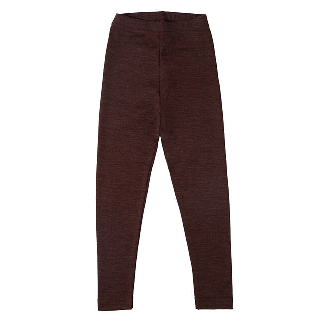 Engel Kids' 100% Wool Leggings - Cinnamon Melange image number null