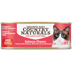 Grandma Mae's Cat Food - Salmon Slices in Gravy