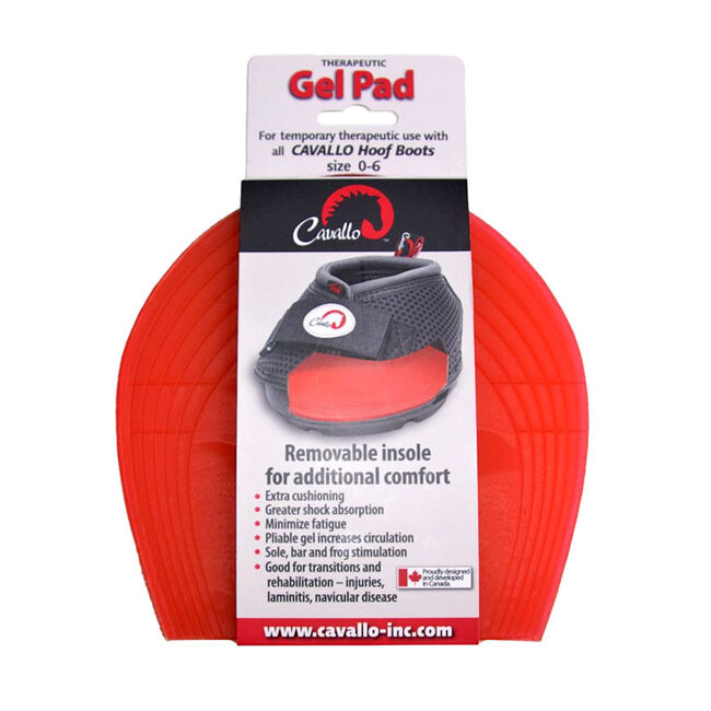 Cavallo Hoof Boot Enhanced Protection Gel Pads - Pair image number null