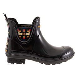 Pendleton Women's Tucson Gloss Chelsea Rain Boots - Black