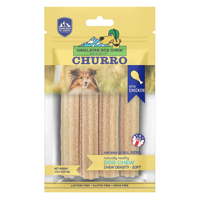 Himalayan Pet Supply Yaky Churro Dog Treats image number null