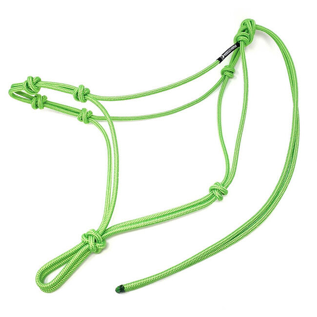 Knotty Girlz Stiff 2-Knot Halter with 1/4" Polyester Cord image number null