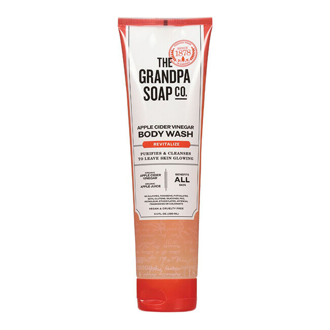 Kirk's Grandpa Soap Co. Apple Cider Vinegar Body Wash - 9.5 oz image number null
