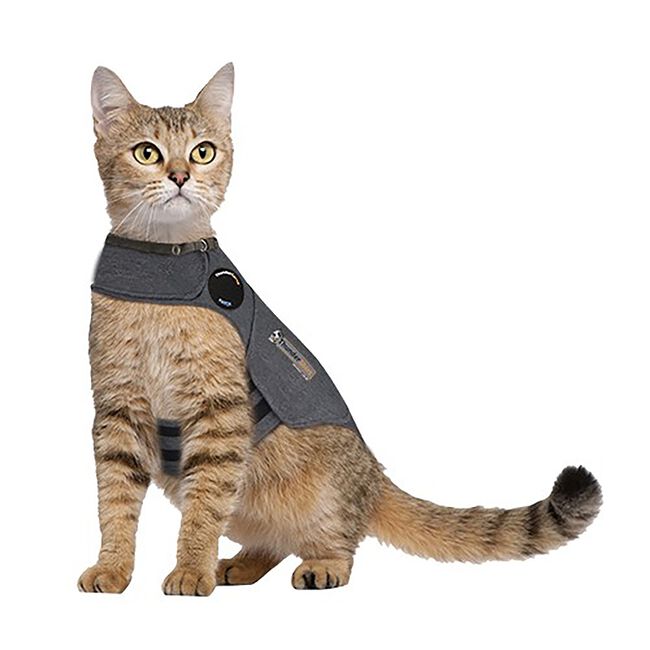 ThunderWorks ThunderShirt Classic Cat Anti-Anxiety Jacket - Closeout image number null