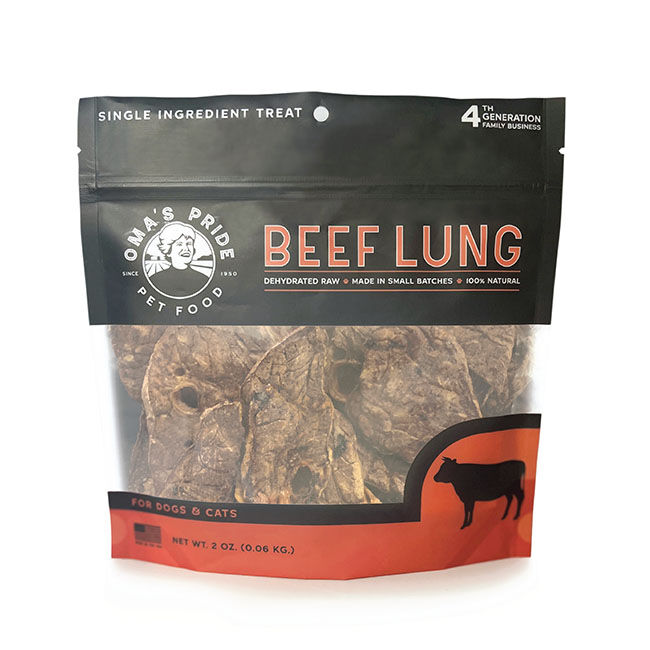 Oma's Pride Freeze-Dried Beef Lung image number null