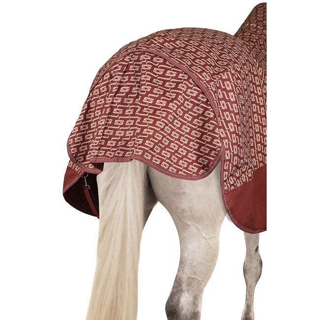 Horze Avalanche Turnout Rug with High Neck (0g) - Smoked Paprika - Closeout image number null