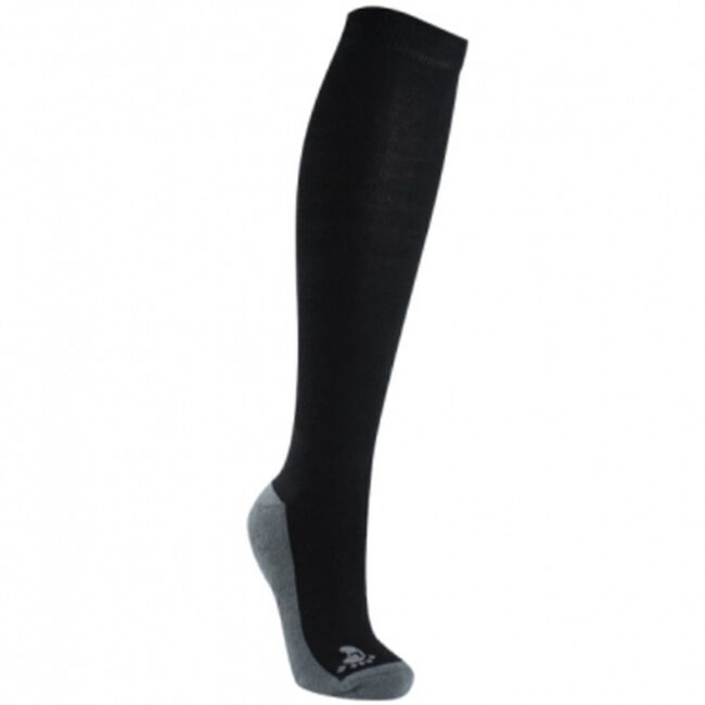 Woof Wear Long Bamboo Riding Socks  - Black image number null