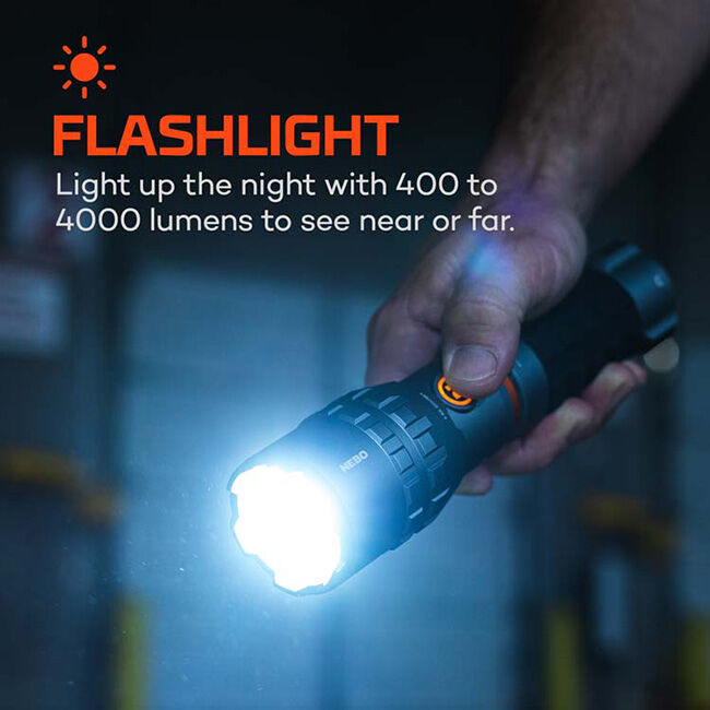 NEBO SLYDE KING 4K Work Light & Flashlight image number null