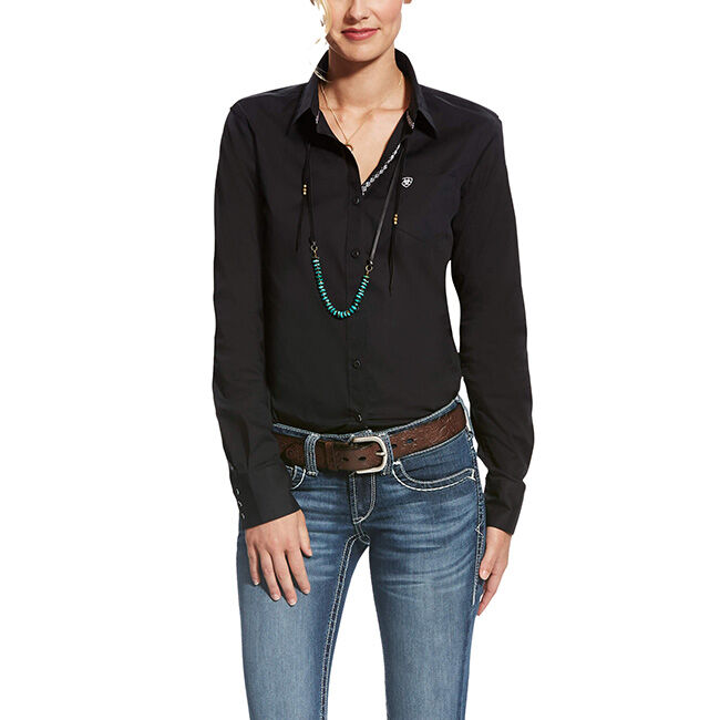 Ariat Women's Kirby Stretch Shirt - Black image number null