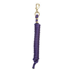 Weaver Equine Poly Lead Rope with Solid Brass 225 Snap