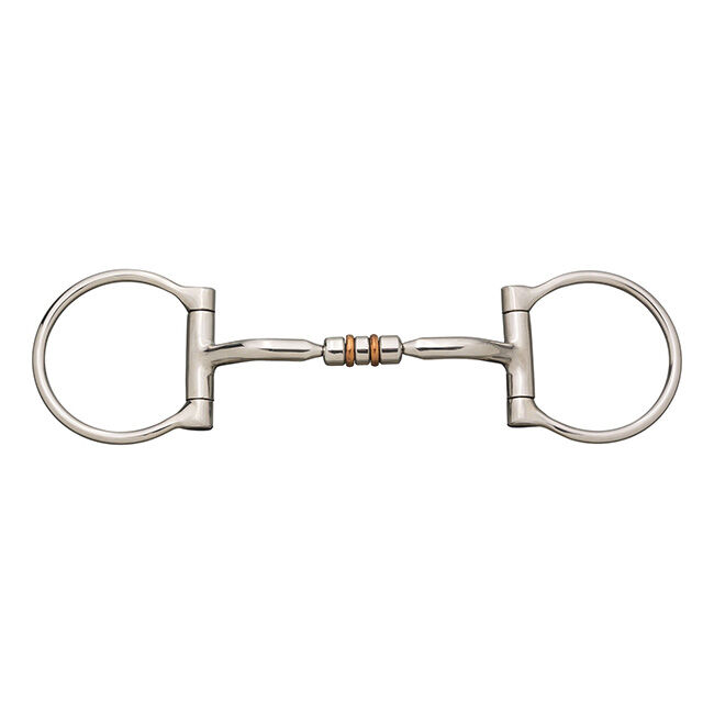 Tough-1 Stainless Steel 3-Piece Tongue Relief Dee Bit image number null