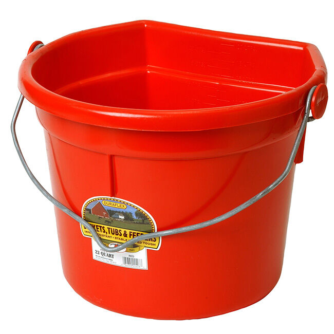 Little Giant DuraFlex Flatback Bucket - 22-Quart Capacity image number null