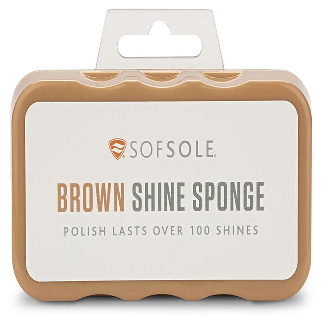 Sof Sole Shine Sponge - Brown image number null