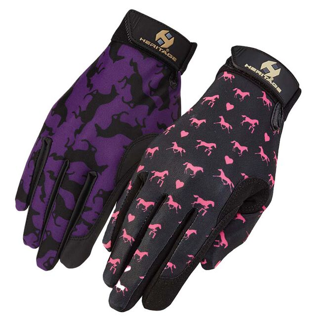 Heritage Performance Graphic Print Gloves image number null
