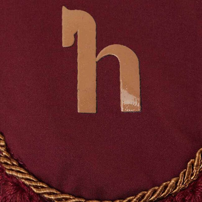 Horze Kenya Ear Net - Rhubarb Dark Red - Closeout image number null