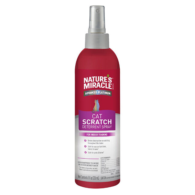 Nature s Miracle No Scratch Cat Deterrent Spray 8 oz The Cheshire Horse