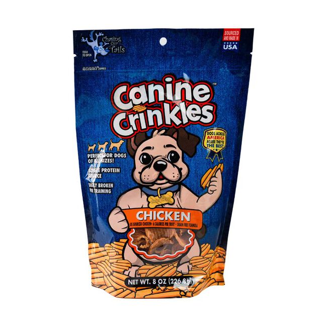 Chasing Our Tails Canine Crinkles - Chicken Treats for Dogs image number null