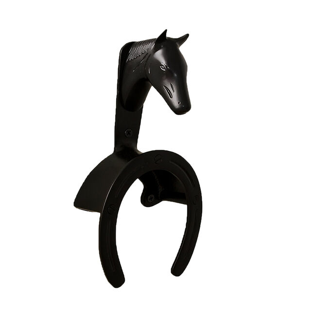 Horse Fare Brass Horsehead Bridle Bracket image number null