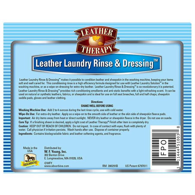 Leather Therapy Laundry Rinse And Dressing image number null
