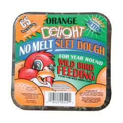 C&S Orange Delight Assorted Species Wild Bird Food Beef Suet 11.75 oz