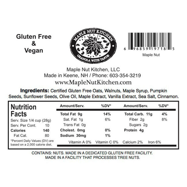 Maple Nut Kitchen Granola - Maple Nut - 10 oz image number null